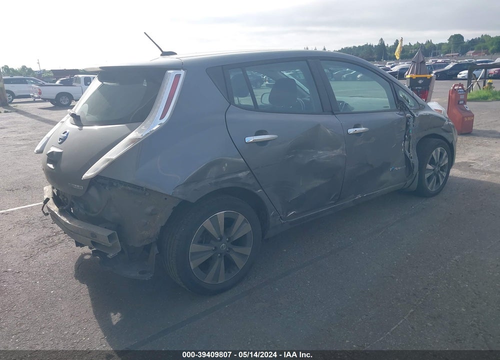 2016 NISSAN LEAF SV VIN: 1N4BZ0CP6GC314323