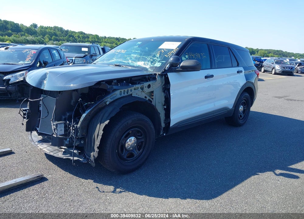 2022 FORD POLICE INTERCEPTOR UTILITY VIN: 1FM5K8AB6NGA01131