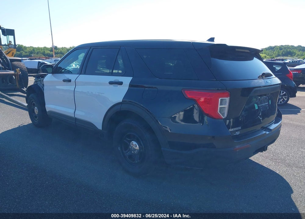 2022 FORD POLICE INTERCEPTOR UTILITY VIN: 1FM5K8AB6NGA01131