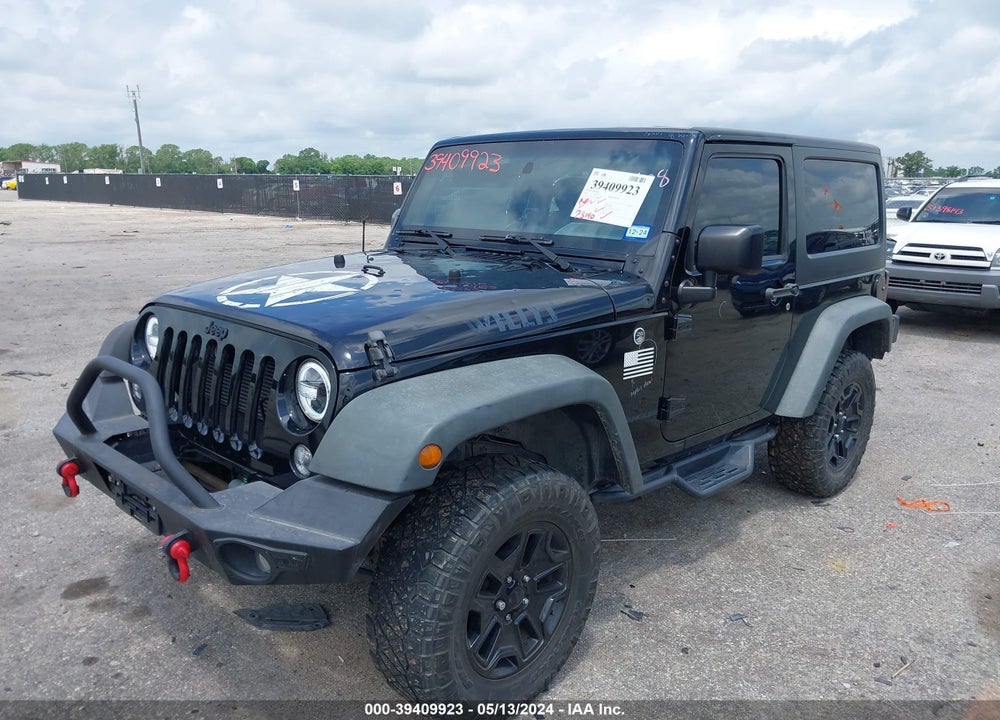2016 JEEP WRANGLER WILLYS WHEELER VIN: 1C4AJWAG7GL276880