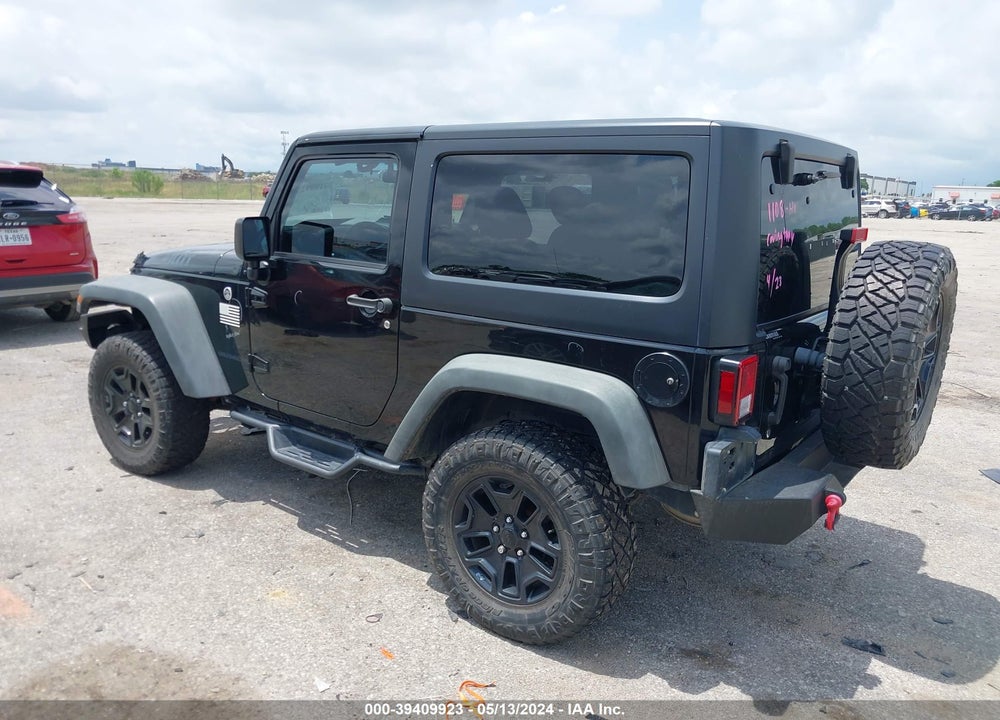 2016 JEEP WRANGLER WILLYS WHEELER VIN: 1C4AJWAG7GL276880