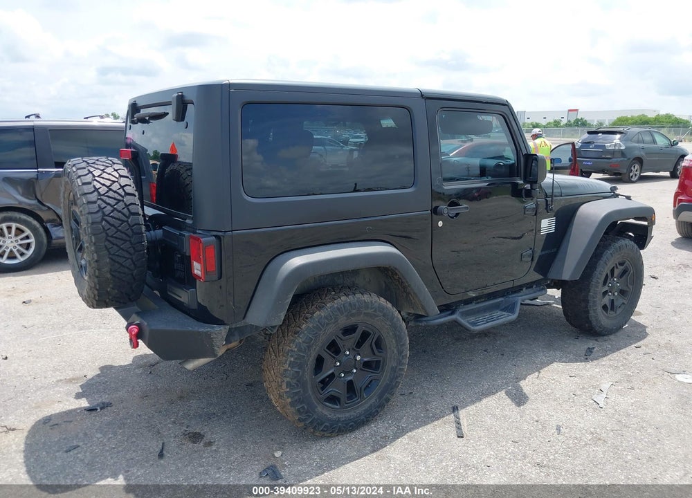 2016 JEEP WRANGLER WILLYS WHEELER VIN: 1C4AJWAG7GL276880