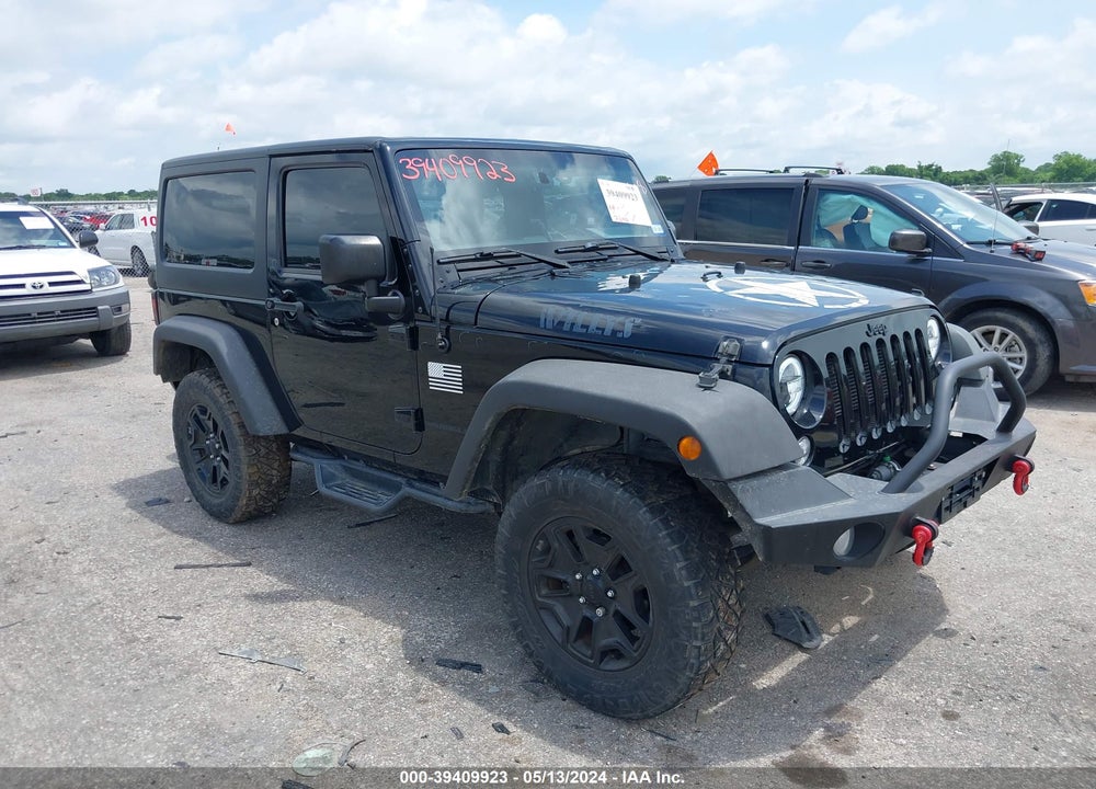 2016 JEEP WRANGLER WILLYS WHEELER VIN: 1C4AJWAG7GL276880