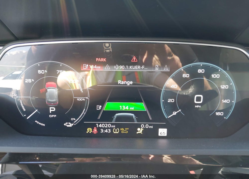 2022 AUDI E-TRON CHRONOS QUATTRO VIN: WA1VABGE1NB034079