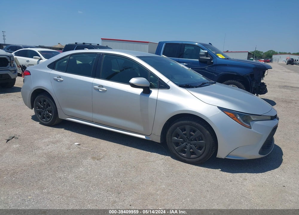 2020 TOYOTA COROLLA LE VIN: JTDEPRAE0LJ101022