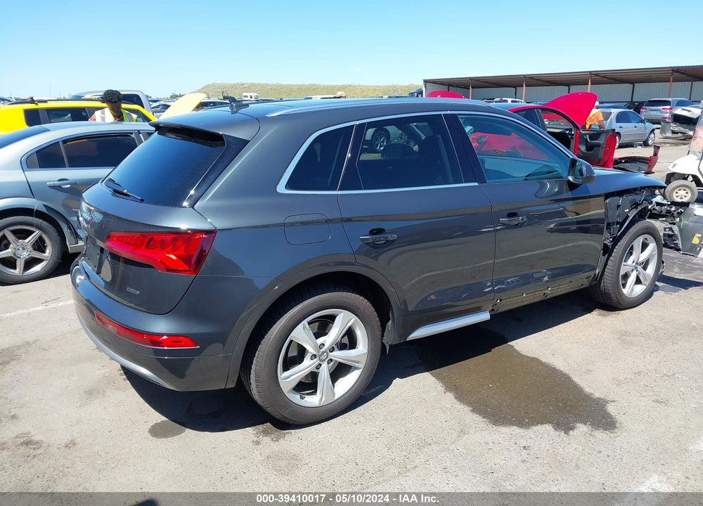 2020 AUDI Q5 PREMIUM 45 TFSI QUATTRO S TRONIC VIN: WA1ANAFY7L2030284