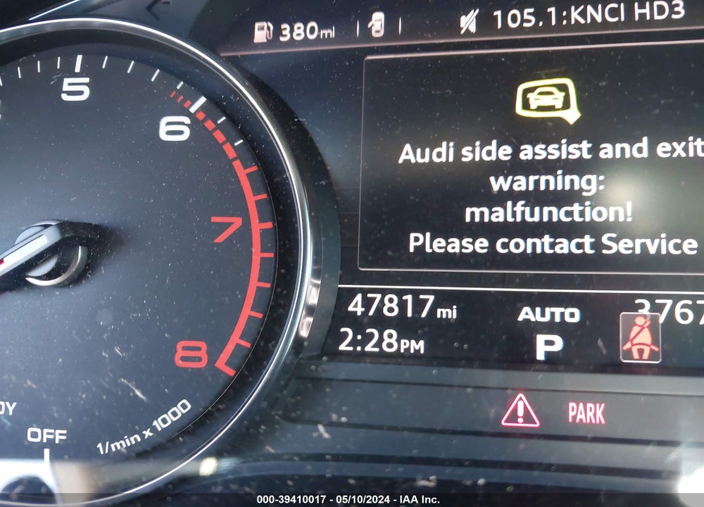 2020 AUDI Q5 PREMIUM 45 TFSI QUATTRO S TRONIC VIN: WA1ANAFY7L2030284