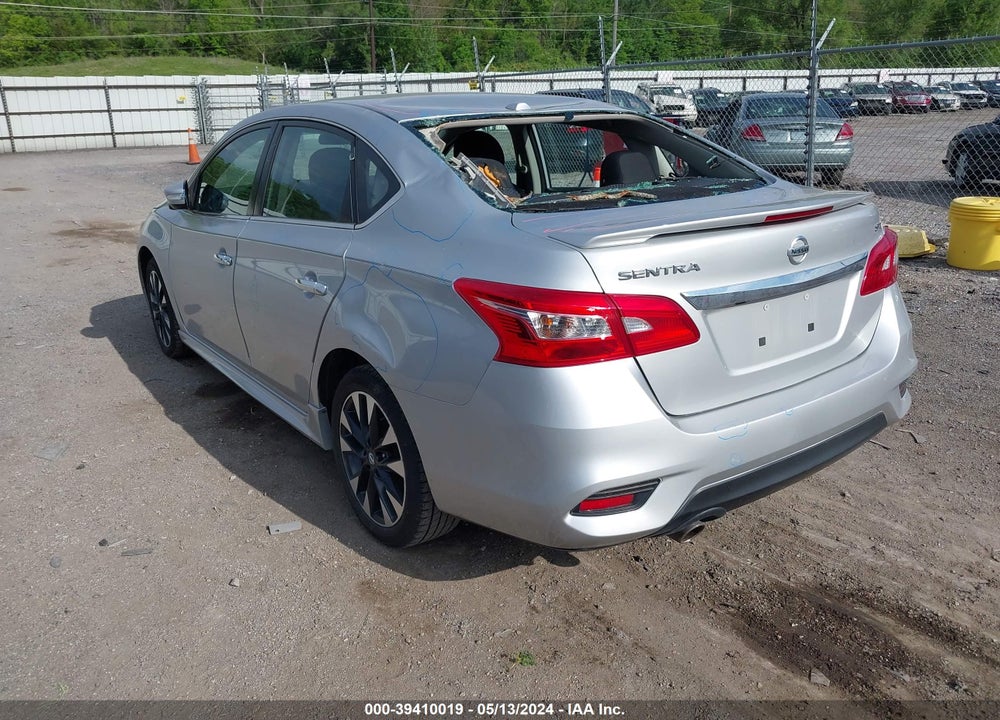 2019 NISSAN SENTRA SR VIN: 3N1AB7APXKY238050