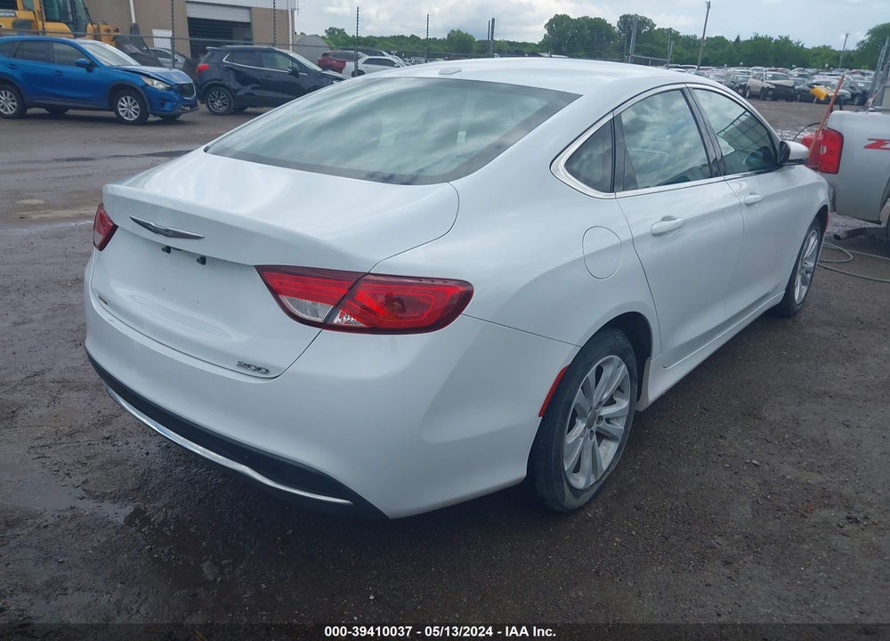 2016 CHRYSLER 200 LIMITED VIN: 1C3CCCAB0GN160080