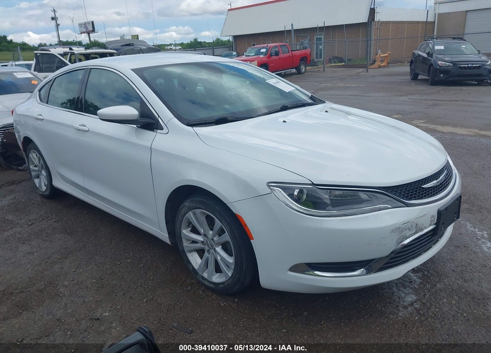 2016 CHRYSLER 200 LIMITED VIN: 1C3CCCAB0GN160080