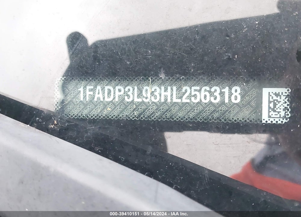 2017 FORD FOCUS ST VIN: 1FADP3L93HL256318