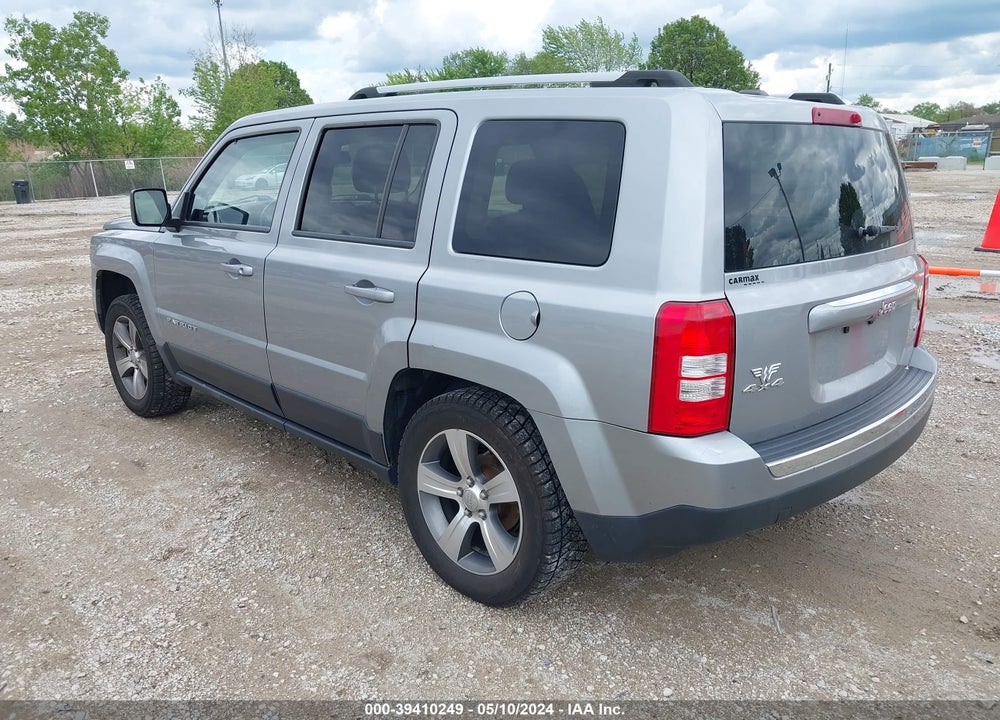 2016 JEEP PATRIOT HIGH ALTITUDE EDITION VIN: 1C4NJRFB8GD707981