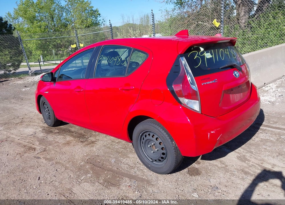 2015 TOYOTA PRIUS C TWO VIN: JTDKDTB35F1586221