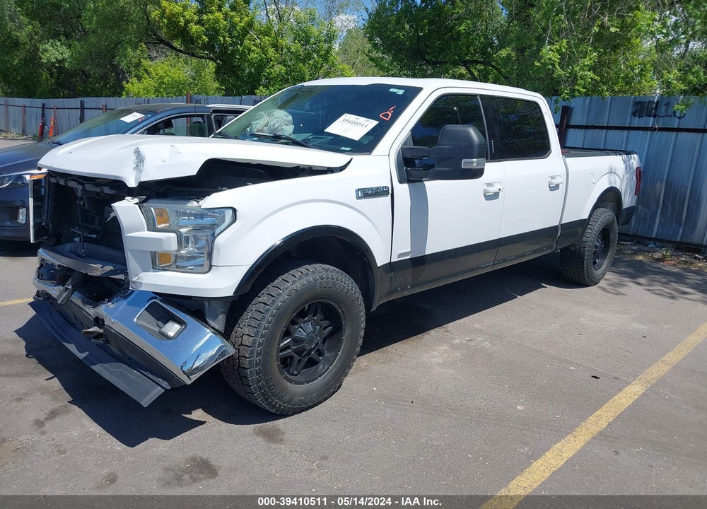 2017 FORD F-150 LARIAT VIN: 1FTFW1EG6HKC19677