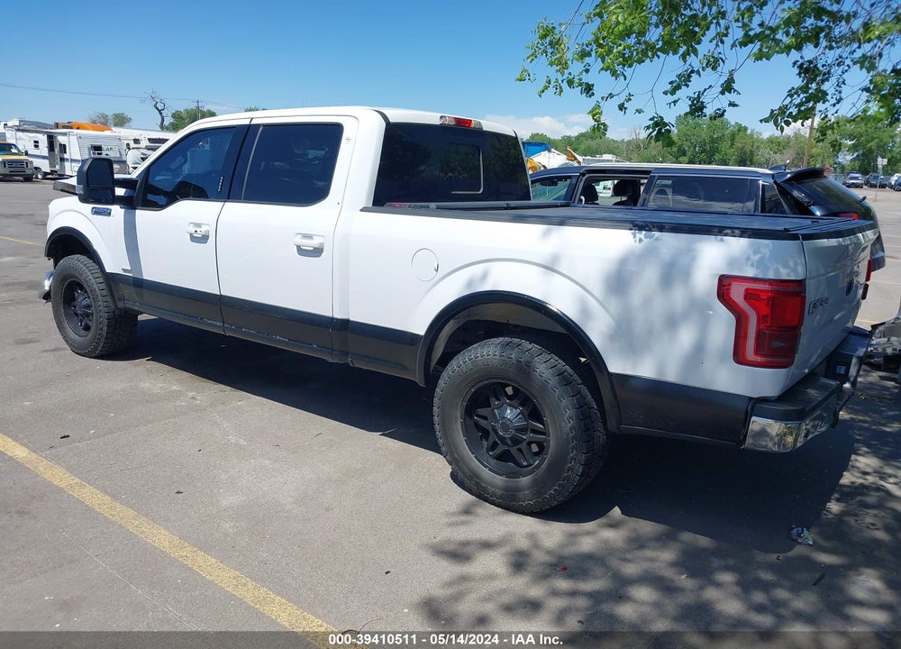 2017 FORD F-150 LARIAT VIN: 1FTFW1EG6HKC19677
