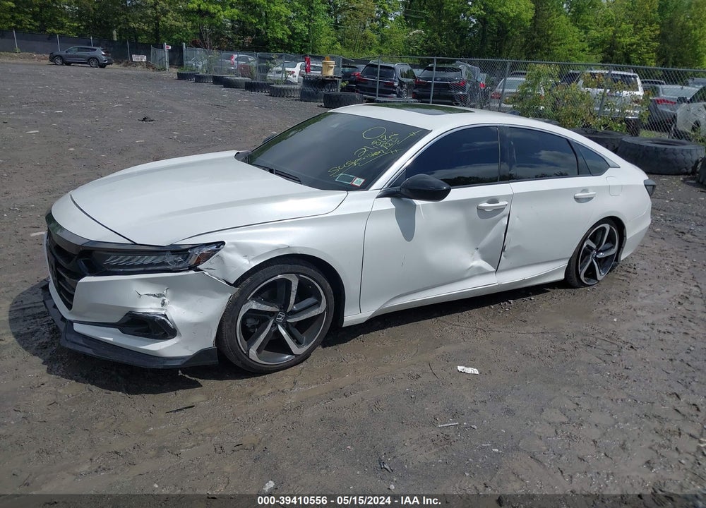 2022 HONDA ACCORD SPORT 2.0T VIN: 1HGCV2F3XNA020819