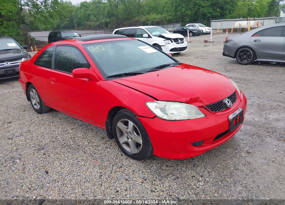 2004 HONDA CIVIC EX VIN: 1HGEM22914L019258