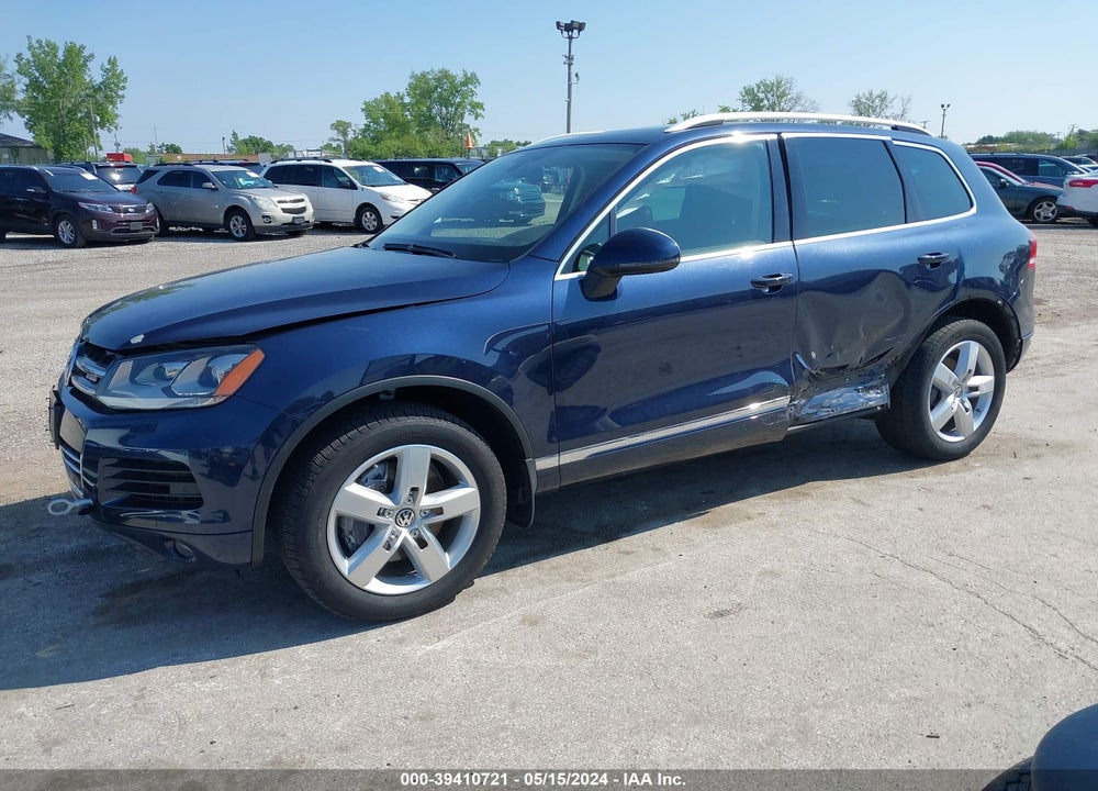 2013 VOLKSWAGEN TOUAREG HYBRID VIN: WVGEG9BP9DD012156