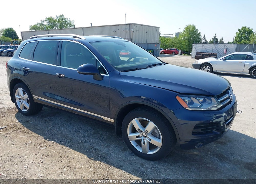 2013 VOLKSWAGEN TOUAREG HYBRID VIN: WVGEG9BP9DD012156