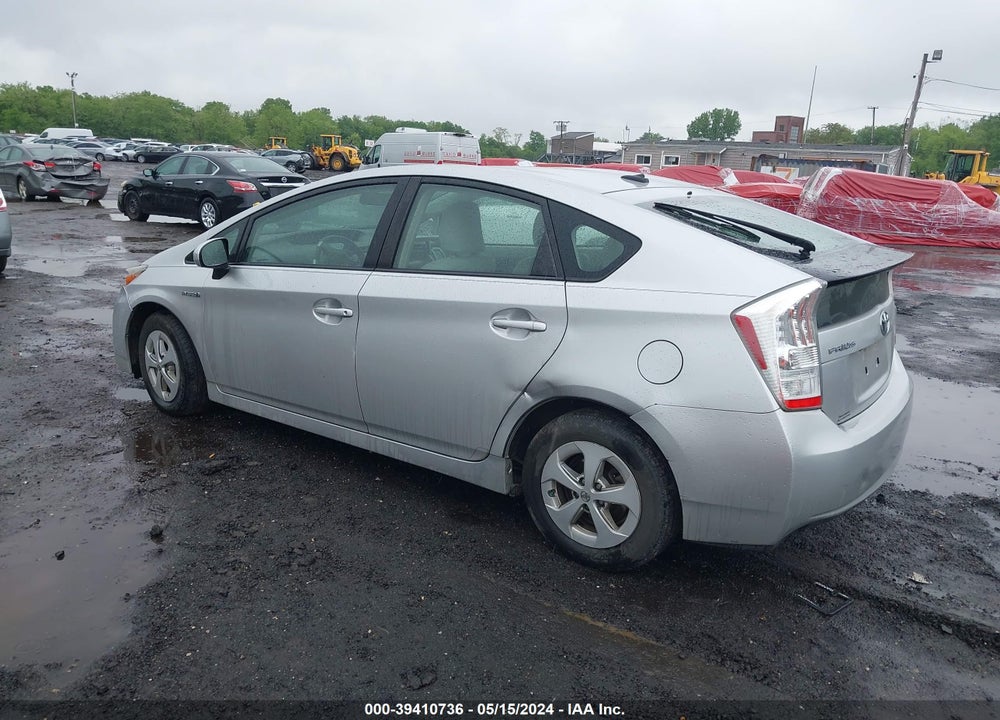 2010 TOYOTA PRIUS III VIN: JTDKN3DUXA0026020