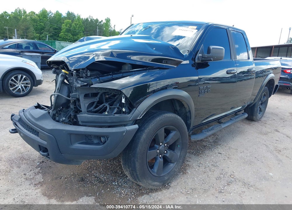 2019 RAM 1500 CLASSIC WARLOCK QUAD CAB 4X2 6'4 BOX VIN: 1C6RR6GG8KS618619