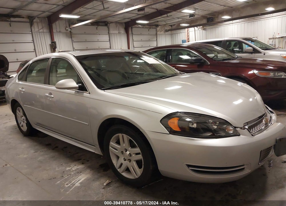 2012 CHEVROLET IMPALA LT VIN: 2G1WG5E3XC1333846
