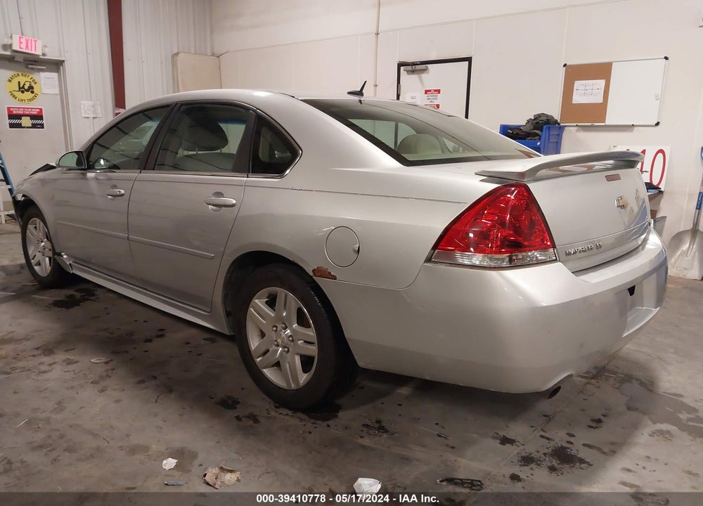 2012 CHEVROLET IMPALA LT VIN: 2G1WG5E3XC1333846