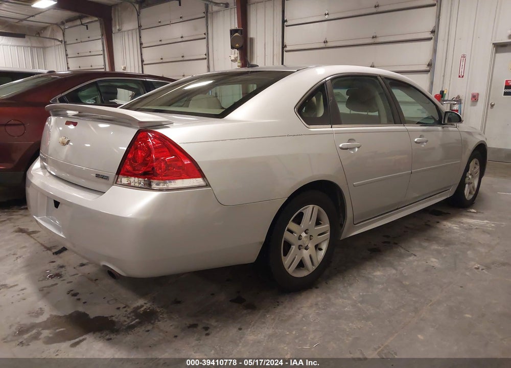2012 CHEVROLET IMPALA LT VIN: 2G1WG5E3XC1333846