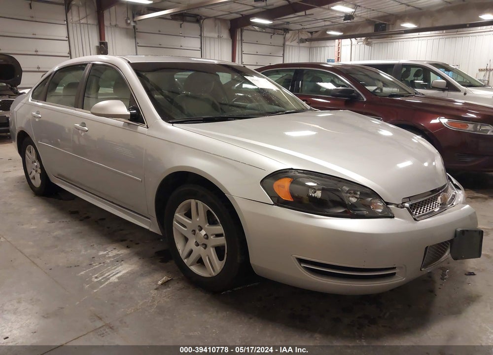 2012 CHEVROLET IMPALA LT VIN: 2G1WG5E3XC1333846