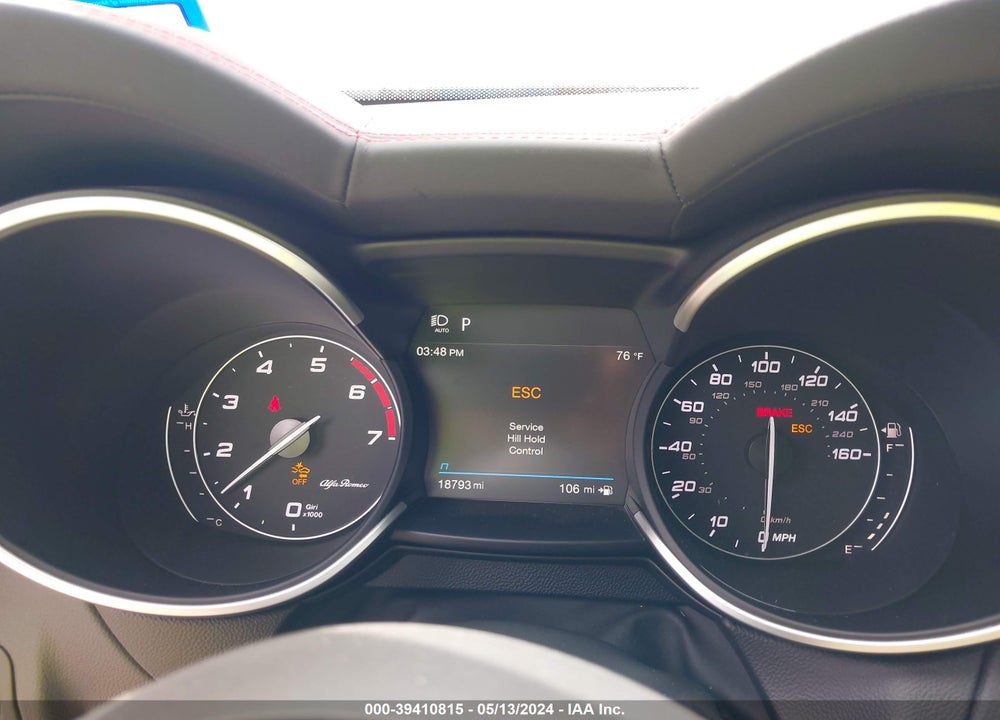 2023 ALFA ROMEO STELVIO ESTREMA AWD VIN: ZASPAKBNXP7D50017