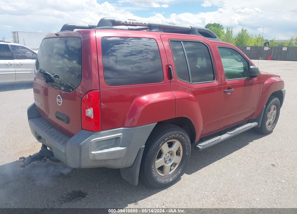 2008 NISSAN XTERRA S VIN: 5N1AN08U88C515377