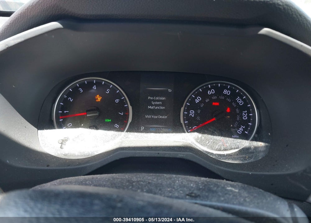 2019 TOYOTA RAV4 XLE VIN: JTMP1RFV8KD514497