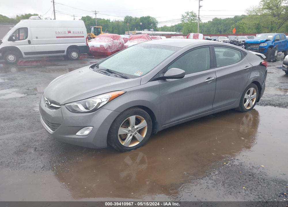 2013 HYUNDAI ELANTRA GLS VIN: 5NPDH4AE1DH388859