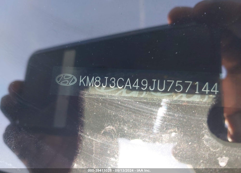2018 HYUNDAI TUCSON SEL VIN: KM8J3CA49JU757144