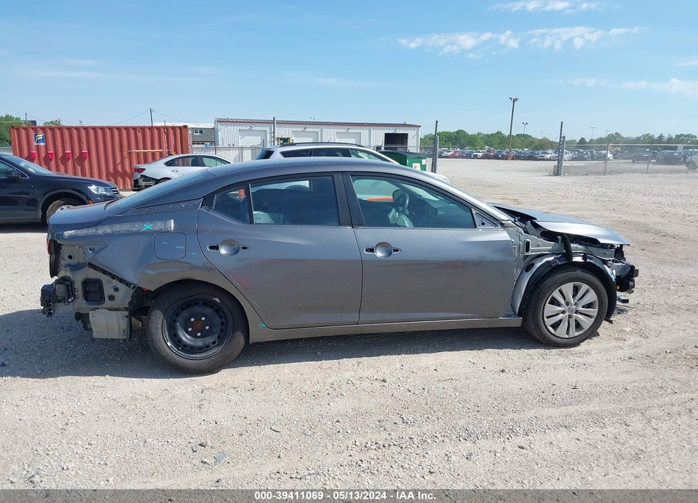2024 NISSAN SENTRA S XTRONIC CVT VIN: 3N1AB8BV0RY264637