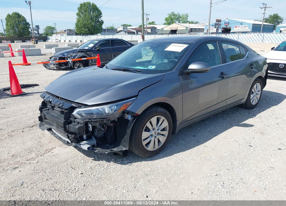 2024 NISSAN SENTRA S XTRONIC CVT VIN: 3N1AB8BV0RY264637