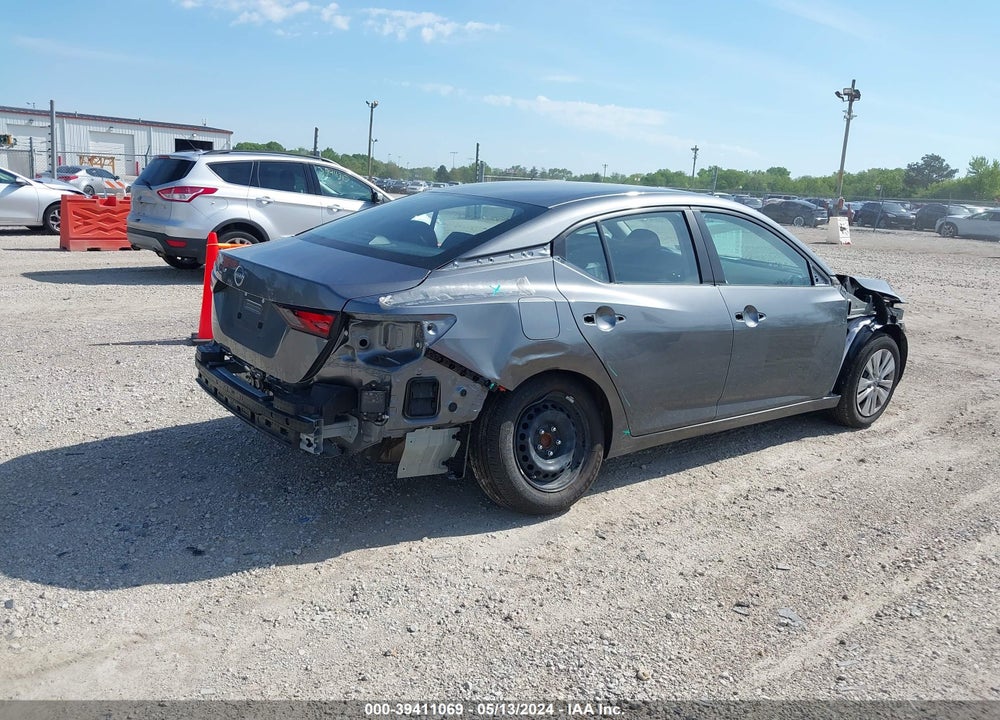 2024 NISSAN SENTRA S XTRONIC CVT VIN: 3N1AB8BV0RY264637