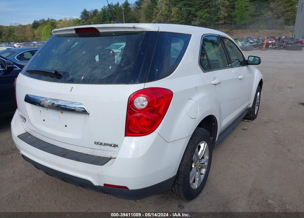 2012 CHEVROLET EQUINOX LS VIN: 2GNFLCEK7C6218176