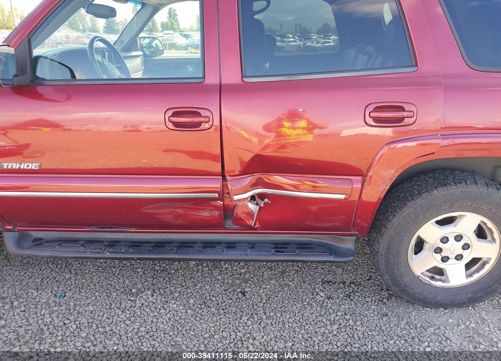2003 CHEVROLET TAHOE LT VIN: 1GNEK13T93R128286