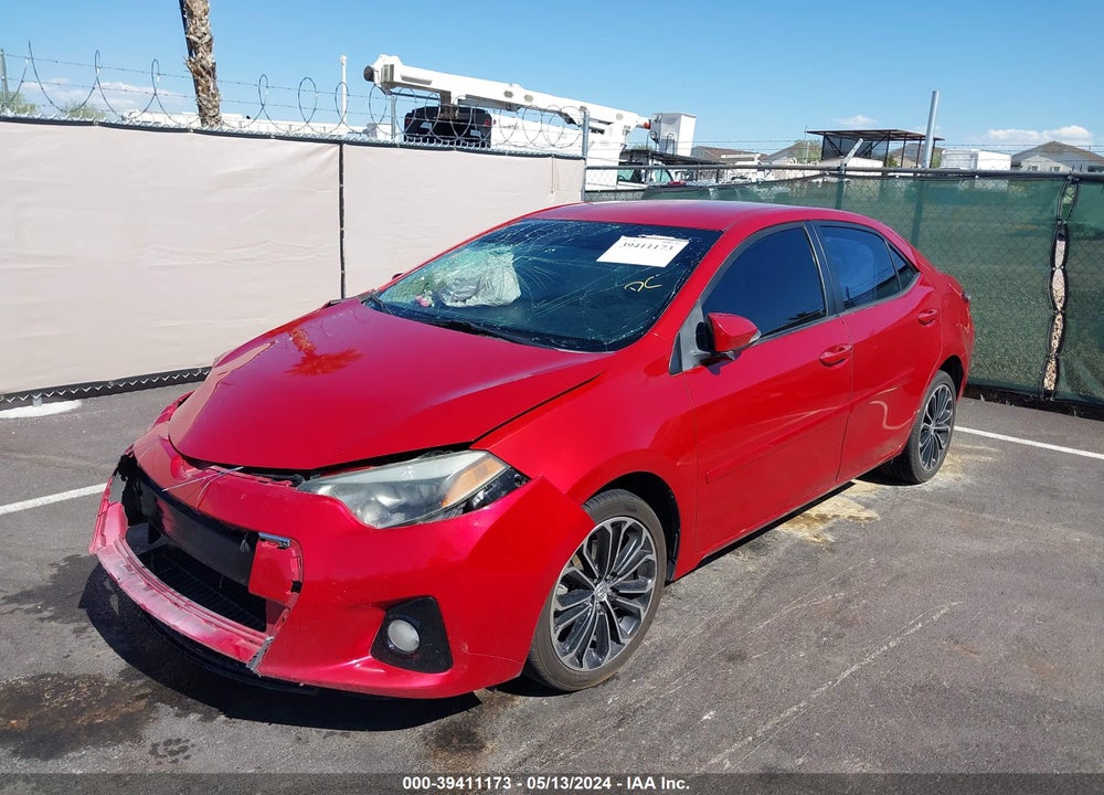 2016 TOYOTA COROLLA S PLUS VIN: 5YFBURHE1GP381276