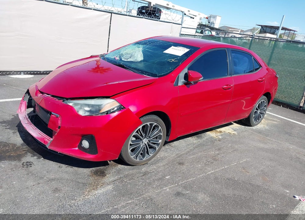 2016 TOYOTA COROLLA S PLUS VIN: 5YFBURHE1GP381276