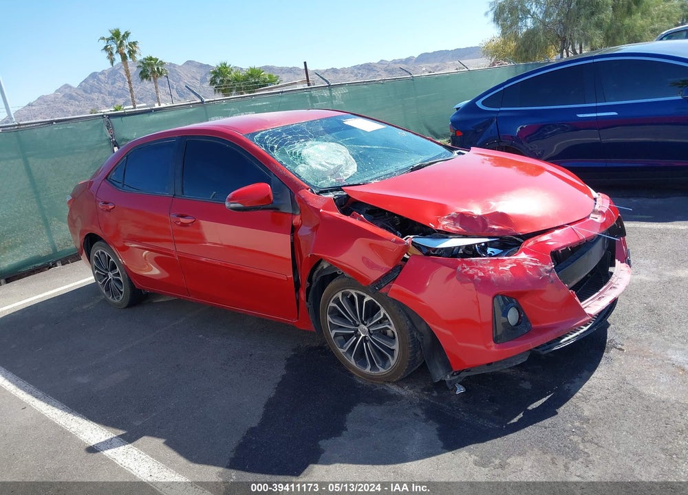 2016 TOYOTA COROLLA S PLUS VIN: 5YFBURHE1GP381276