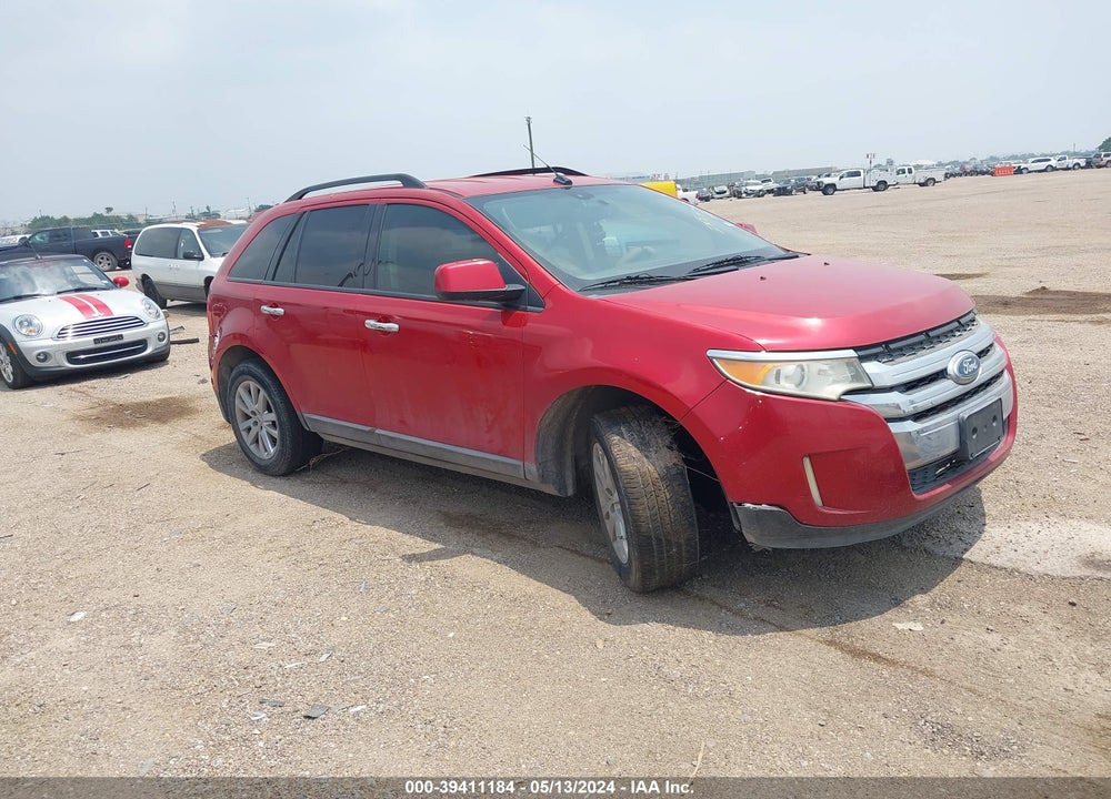 2011 FORD EDGE SEL VIN: 2FMDK3JC1BBA42549