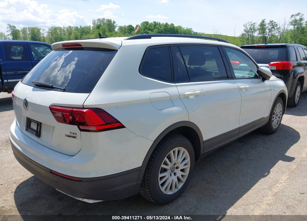 2018 VOLKSWAGEN TIGUAN 2.0T S VIN: 3VV0B7AX7JM006957
