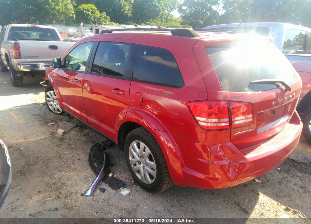 2018 DODGE JOURNEY SE VIN: 3C4PDCAB0JT445010