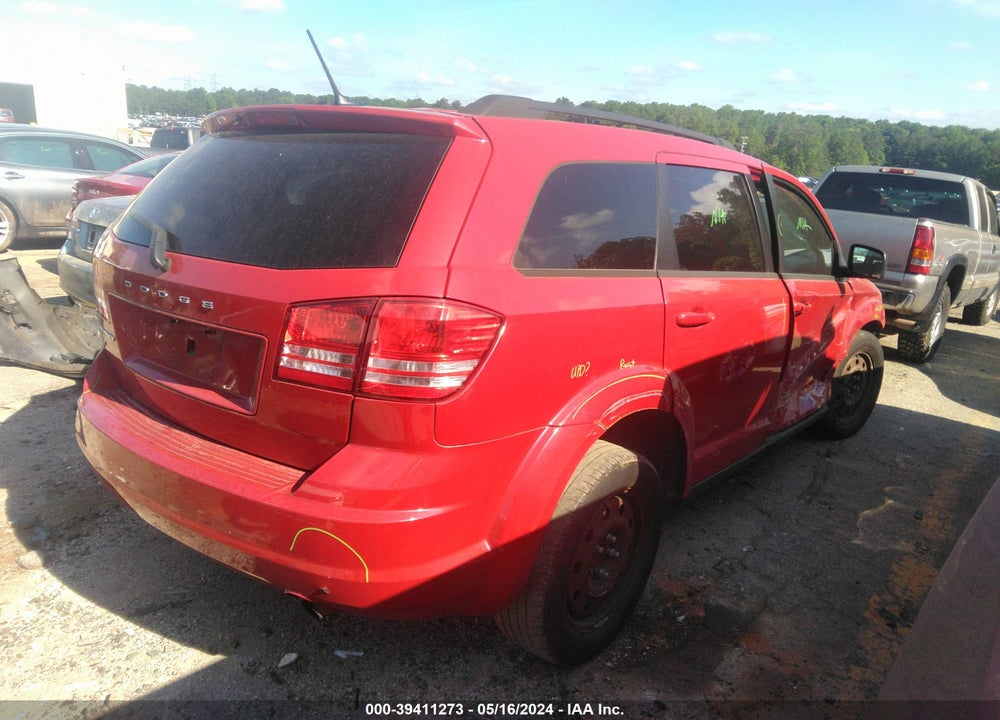 2018 DODGE JOURNEY SE VIN: 3C4PDCAB0JT445010
