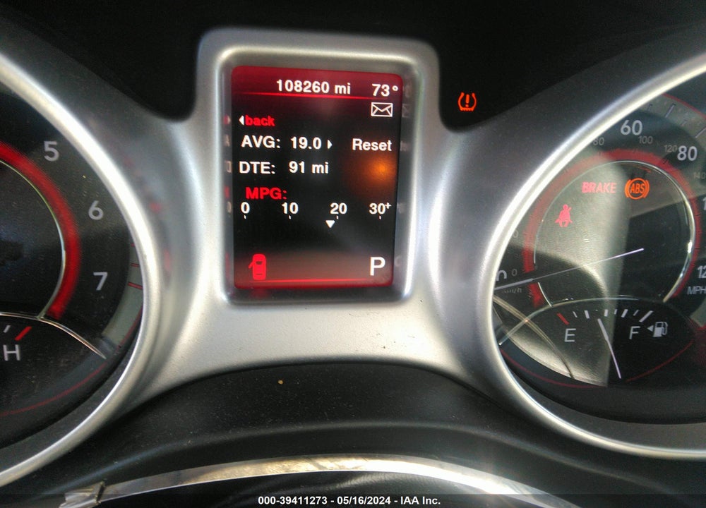 2018 DODGE JOURNEY SE VIN: 3C4PDCAB0JT445010