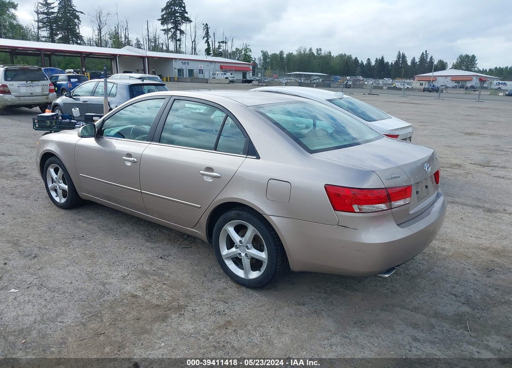 2006 HYUNDAI SONATA GLS V6/LX V6 VIN: 5NPEU46FX6H130179