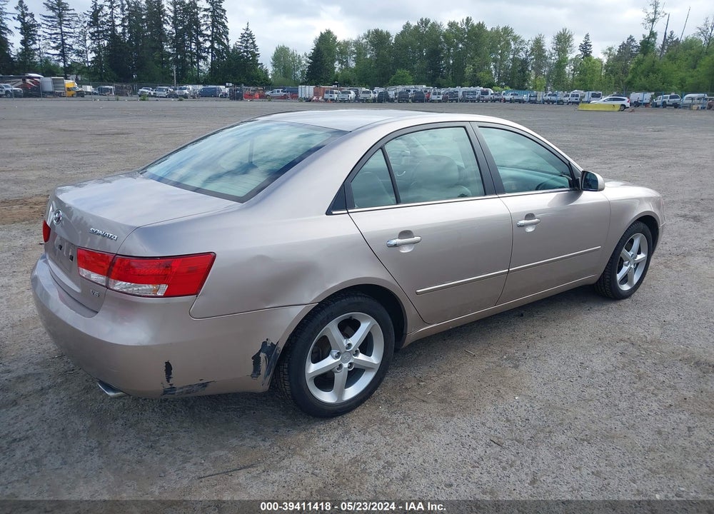2006 HYUNDAI SONATA GLS V6/LX V6 VIN: 5NPEU46FX6H130179