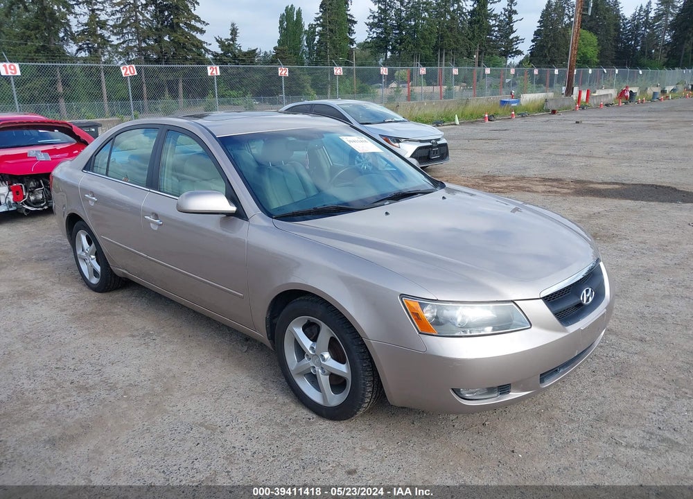 2006 HYUNDAI SONATA GLS V6/LX V6 VIN: 5NPEU46FX6H130179